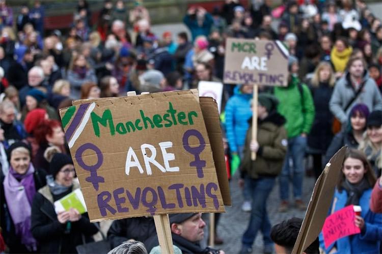 Revueltas feministas en Manchester