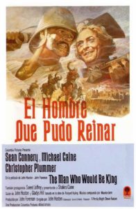 Póster de El hombre que pudo reinar