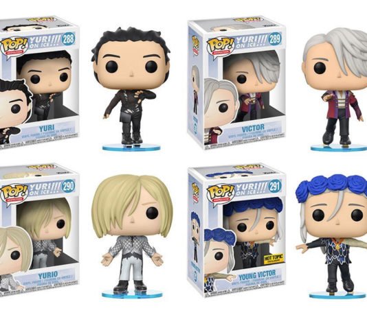 Los protagonistas de «Yuri on ice!!» se convierten en funko pop en octubre Funkos de Yuri on Ice