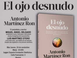 Presentación en Madrid de El ojo desnudo, del divulgador Antonio Martínez Ron