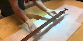 Una espada vikinga encontrada en una montaña de Noruega
