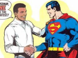 Superman vs. Muhammad Ali. Neal Adams en su estado más puro