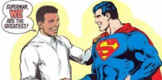 Superman vs. Muhammad Ali. Neal Adams en su estado más puro