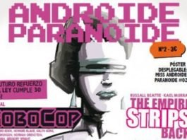 Segundo número de Androide Paranoide: cine, videojuegos, TV y más
