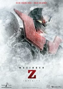 Cartel de "Mazinger Z Infinity"