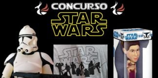 ¡Concurso Star Wars: Gana una hucha stormtrooper, un Funko Leia esclava y una camiseta de SW!
