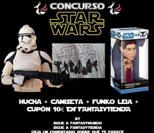 ¡Concurso Star Wars: Gana una hucha stormtrooper, un Funko Leia esclava y una camiseta de SW!