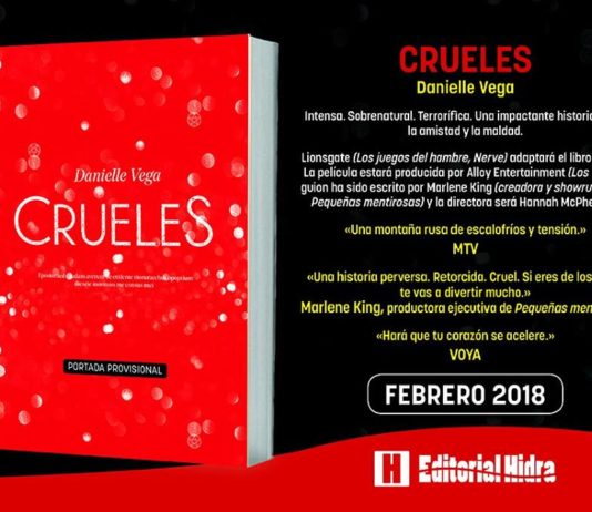 Hidra editorial publicará Crueles, novela debut de Danielle Vega