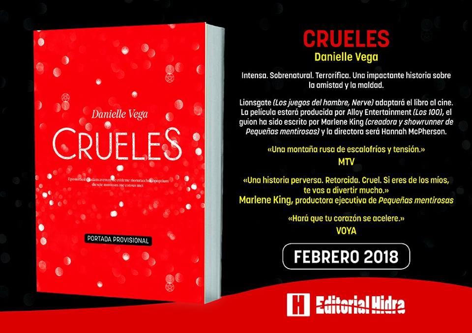 Resultado de imagen de reseña crueles danielle vega