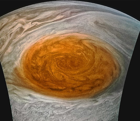 La nave Juno prueba la profundidad de la Gran Mancha Roja de Júpiter
