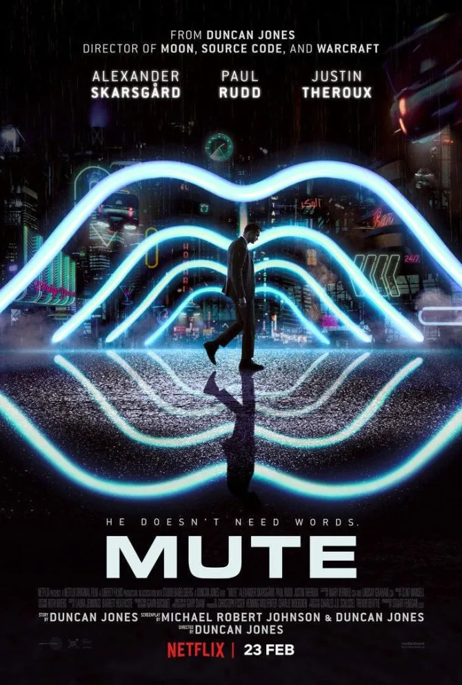 Tráiler oficial de "Mute" 2 Mute póster