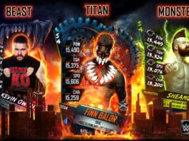 Nueva actualización de WWE SuperCard