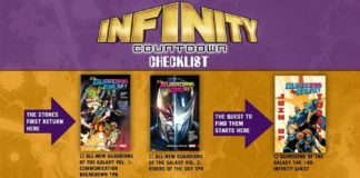 Marvel ha lanzado el checklist para Infinity Countdown