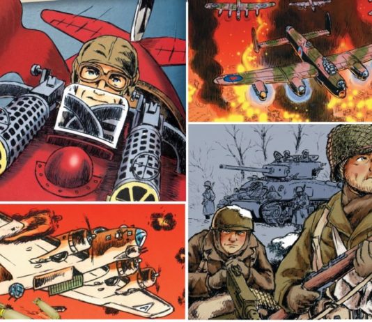 La historia militar gráfica de Wayne Vansant vuelve en marzo a La Esfera de los Libros
