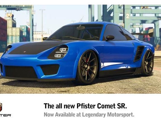 GTA Online recibe un nuevo deportivo, el Pfister Comet SR