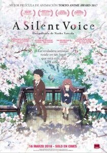 Cartel de "A Silent Voice", por Naoko Yamada