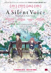 Cartel de "A Silent Voice", por Naoko Yamada