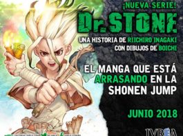 Ivrea licencia Dr. Stone, el shonen de Riichiro Inagaki y Boichi