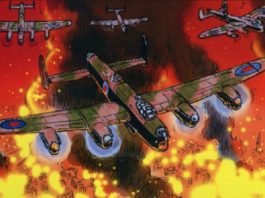 El Bombardeo de la Alemania nazi, de Wayne Vansant: tempestades de fuego