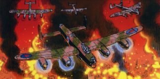 El Bombardeo de la Alemania nazi, de Wayne Vansant: tempestades de fuego