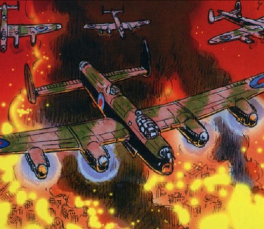 El Bombardeo de la Alemania nazi, de Wayne Vansant: tempestades de fuego