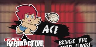 ¡Ace (Ice Cream Surfer) viene volando a Super Hyperactive Ninja!