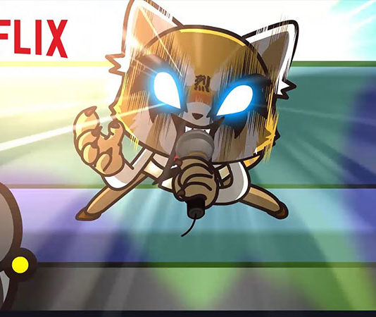 Aggretsuko: el death metal te salvará aggretsuko netflix promo