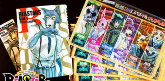 Milky Way regalará un set exclusivo de marcapáginas de Beastars con el 1º tomo