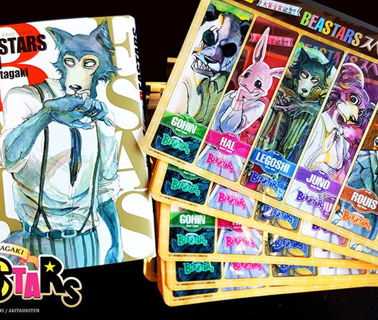 Milky Way regalará un set exclusivo de marcapáginas de Beastars con el 1º tomo