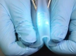 Investigadores chinos inventan un nuevo material para fabricar circuitos eléctricos que pueden estirarse y doblarse Circuito estirable y doblable