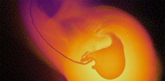 Según un estudio, Urano sufrió una colisión con un objeto dos veces más masivo que la Tierra Simulación impacto Urano