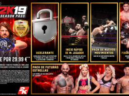 Detallado el pase de temporada de WWE 2K19