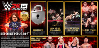 Detallado el pase de temporada de WWE 2K19