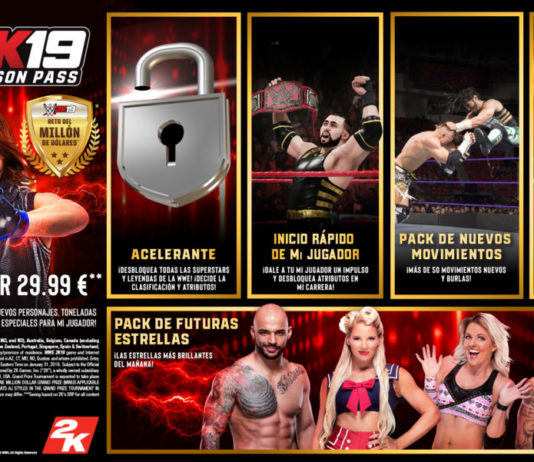 Detallado el pase de temporada de WWE 2K19