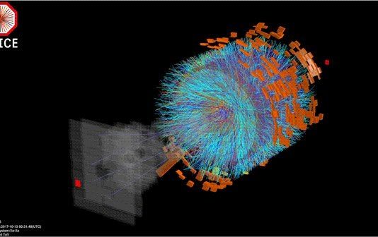 El estado del universo primitivo: el comienzo fue un fluido colisión Xenon-Xenon