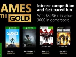 Juegos con Gold de diciembre