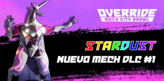 Override: Mech City Brawl da la bienvenida a la pelea a Stardust, el pícaro unicornio mecánico