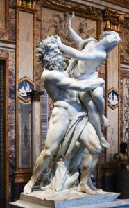 El rapto de Proserpina, de Bernini
