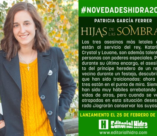 En febrero, «Hijas de las sombras», de Patricia García Ferrer