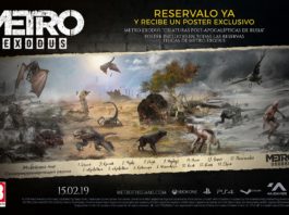 Las nuevas criaturas de Metro Exodus se incluirán en un póster de las copias físicas