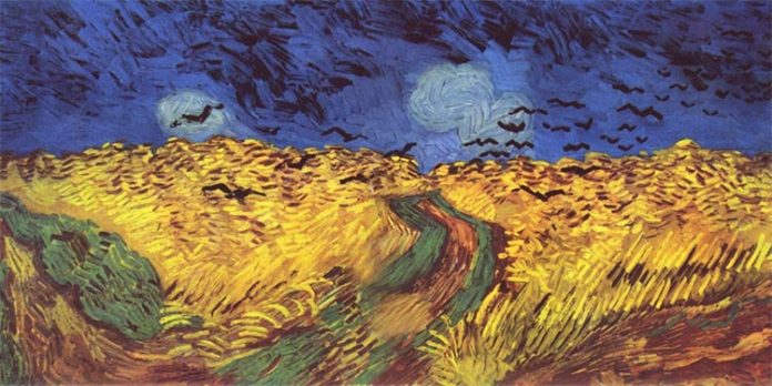 El campo de trigo, de Van Gogh