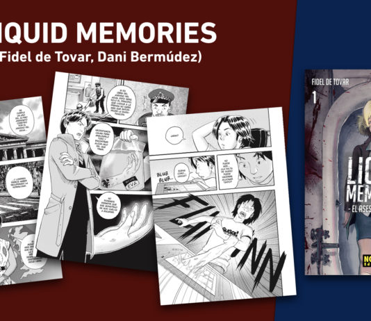 «Liquid Memories»: la segunda historia manga de los autores españoles Fidel De Tovar y Dani Bermúdez