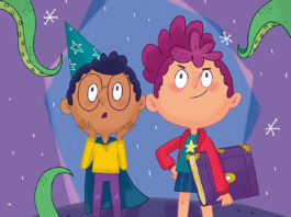 «Estefanía, Merlín y el pavoroso Chulu» de Miguel Matesanz, el más mágico finde de aventuras Portada de "Estefanía, Merlín y el Pavoroso Chulu" ilustrada por María Corredera