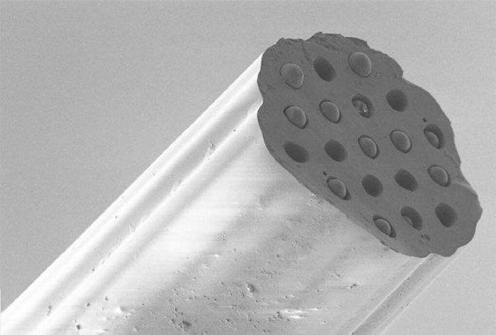 Sonda miniaturizada para controlar el estado del tejido en el pulmón