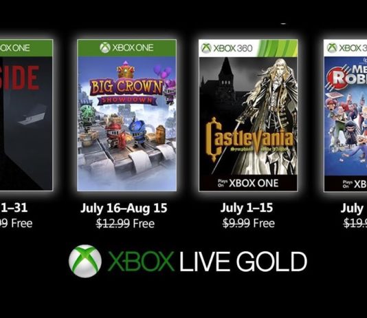 Desvelados los Juegos con Gold del mes de julio