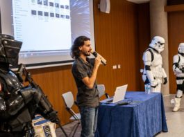 ‘Star Wars Collateral Story’, donde el único límite es el miedo Marino Darés presenta 'Star Wars Collateral Story' en TLP Tenerife. | Fuente: Alby Martín