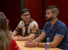 Keunam y Hermoti, la crónica de las mil y una voces Keunam y Hermoti en TLP Tenerife. | Fuente: Alby Martín