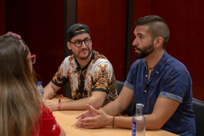 Keunam y Hermoti en TLP Tenerife. | Fuente: Alby Martín