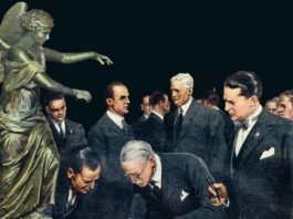 Siruela publica en septiembre «El caso del banquero asesinado», de Augusto de Angelis Fragmento de la ilustración de cubierta de "El caso del banquero asesinado", de Augusto de Angelis