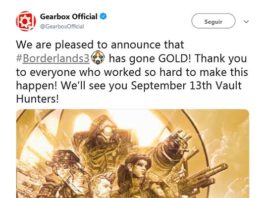 Borderlands 3 ya esta totalmente terminado